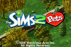 The Sims 2: Pets screenshot 5 for GameBoy Advance